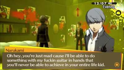persona 4 guitar bro