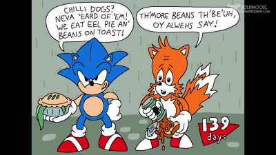 If sonic was british