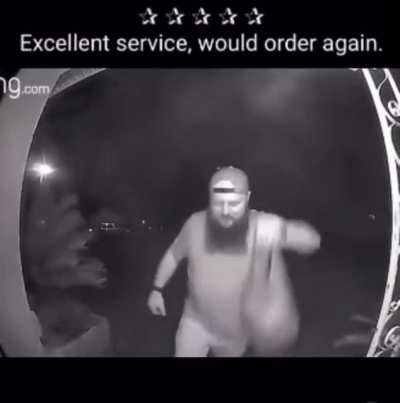 An excellent Delivery Surprise