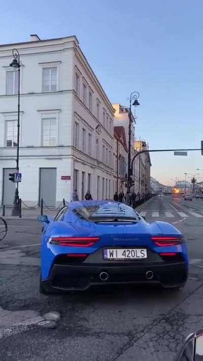 Maserati MC20 on the streets