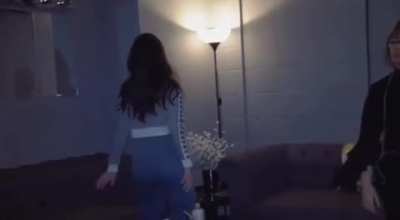 In jeans