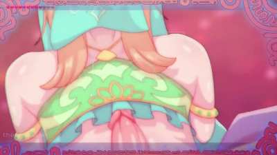 Gerudo Link riding hard (theobrobine)