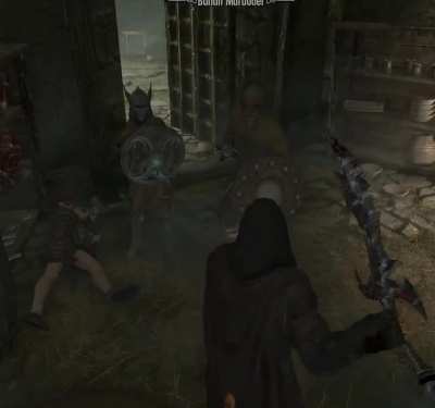 My cousin killed two bandits and a ballerina today