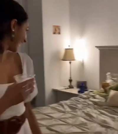 Get off the bed!