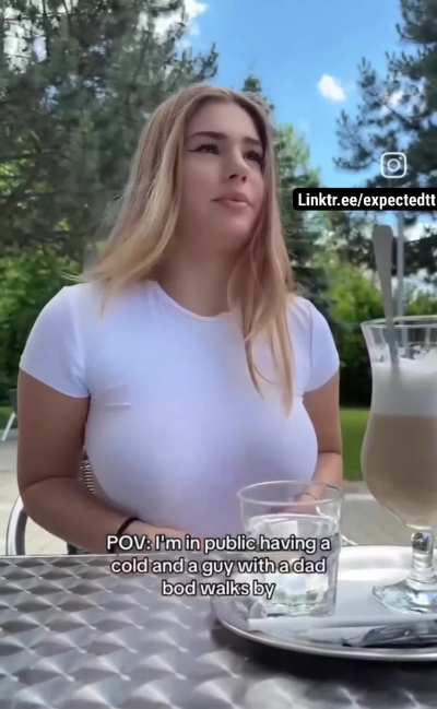 In public