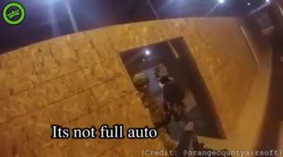 NO FULL AUTO IN BUILDING..... im not full auto.... This is