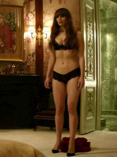 Jennifer Lawrence in lingerie