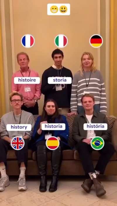 One of these languages is not like the others