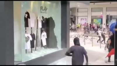 May 24 Causeway Bay: Hong Kong protestors fighting for their human rights to t-shirt against oppressive panes of glass