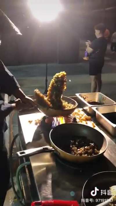 This wok work