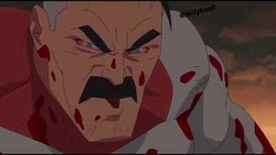 Omni Man won&rsquo;t pay Mark in advance