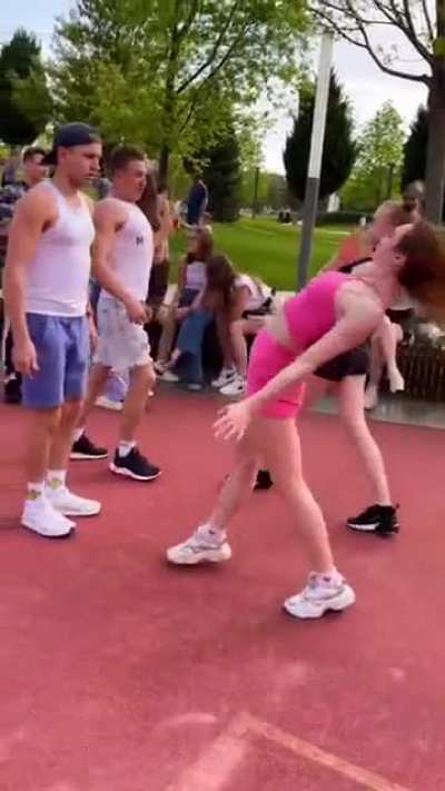 Imagine chilling at the park and watching this cringe fest