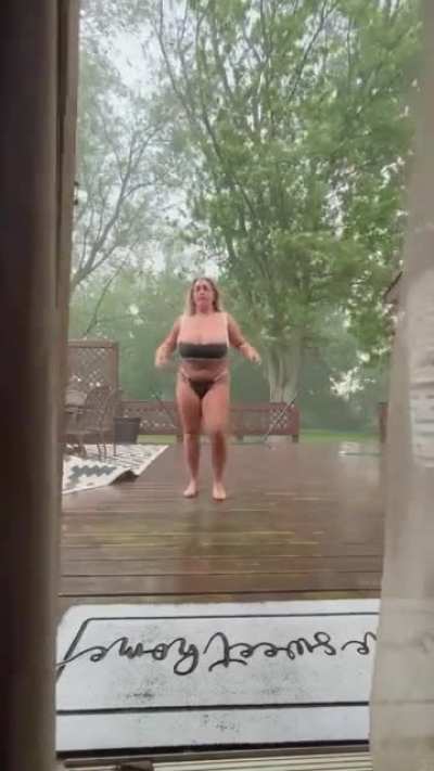 The video