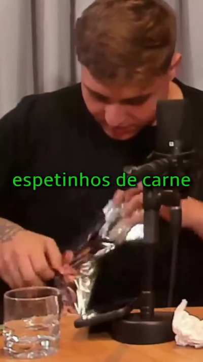 N&atilde;o sei se o cara foi corajoso ou cara de pau
