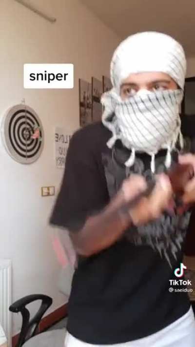 How to distract Sniper !!!
