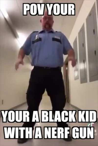 Epic officer moment