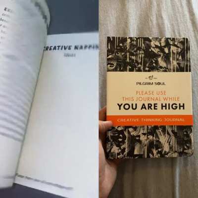 As I don't get high, I need someone to get the book at put it to the test, and post results