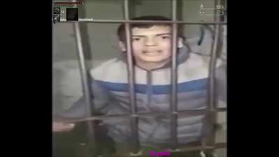 You think those bars can keep him in there?