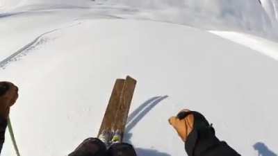 Surfing AK on the particle boards