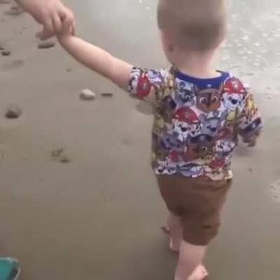Seeing the sea for the first time