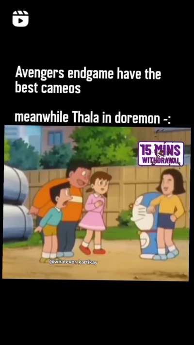 Thala cameo in Doraemon