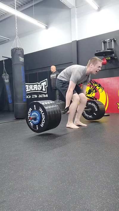 505 Hack deadlift PR