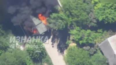 a mobile radio reconnaissance complex Khortitsa-M of the AFU was destroyed by a Lancet drone near Kamyshevakha