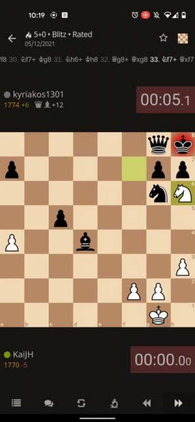 Beautiful Mating Pattern in One of my Recent Games