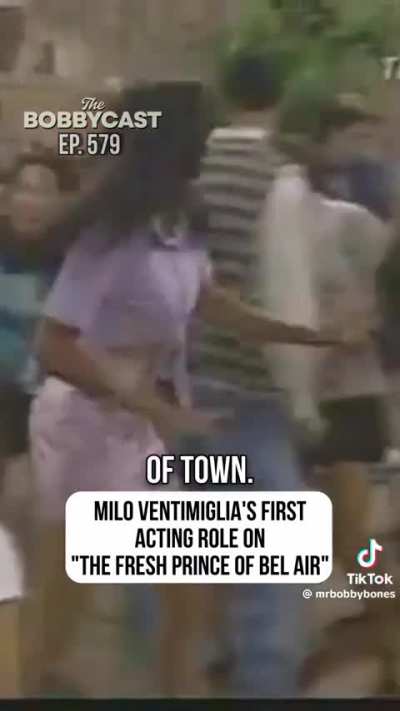 Milo Ventimiglia first acting role in Fresh Prince
