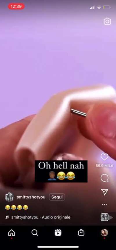 Fake piercings