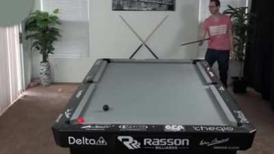 Awesome trick shot.