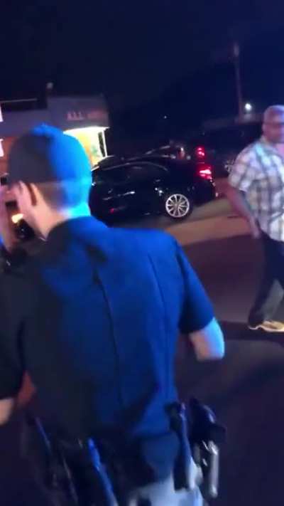 Officers respond to calls of a shooting in Atlanta but locals don't want the white cop in the neighborhood