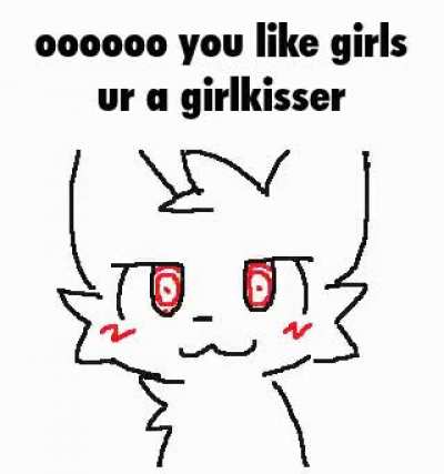 How do i kiss girls &amp;gt;w&amp;lt; girls are scwarryyy