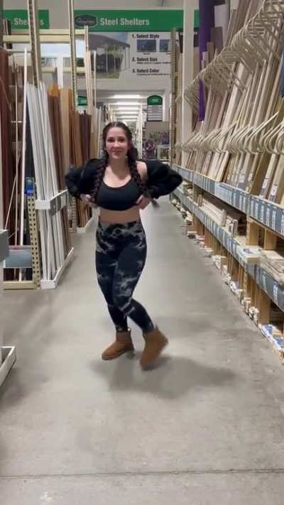 Got sneaky in menards
