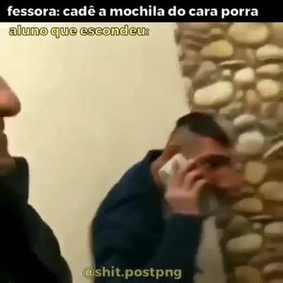 cadê a mochila?
