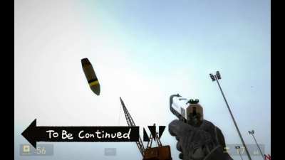 Half-Life 2: MMOD soldiers know how to aim their grenades...
