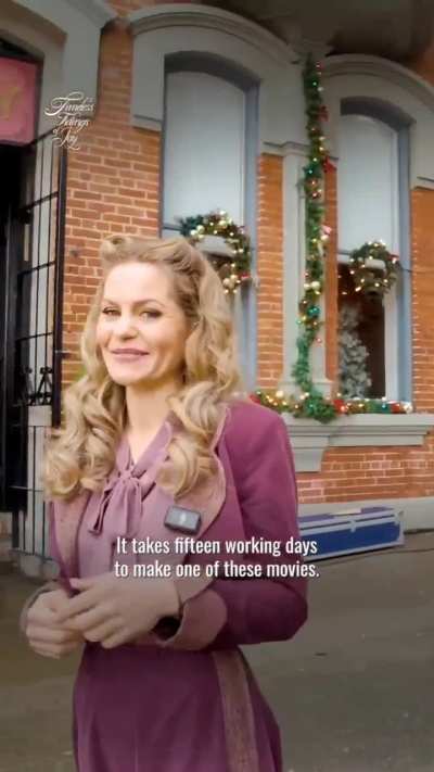 Behind the scenes of her new movie