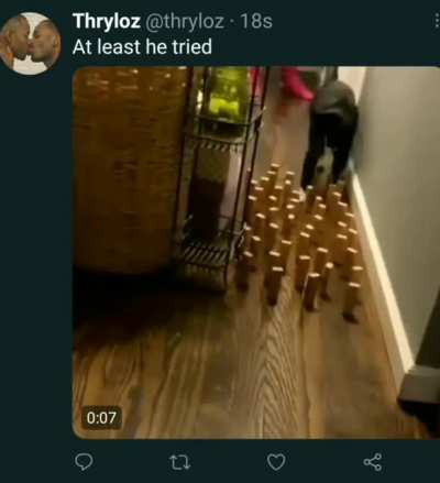 At least he tried