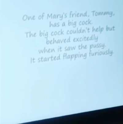 Mary has a little cat