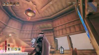 Playing this seed living only on a boat (raft mod)