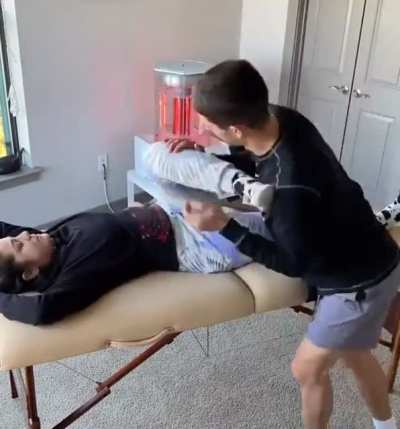 Getting stretched and ready to come back