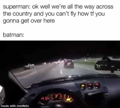 why did they even make batman if he wasn&rsquo;t gonna have no powers ☠️
