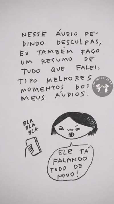 Eu mando &aacute;udios 