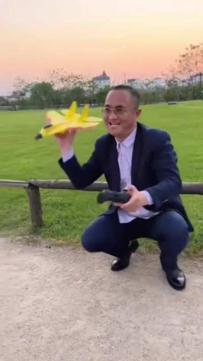 He is gonna smile all the way to the bank selling this toys