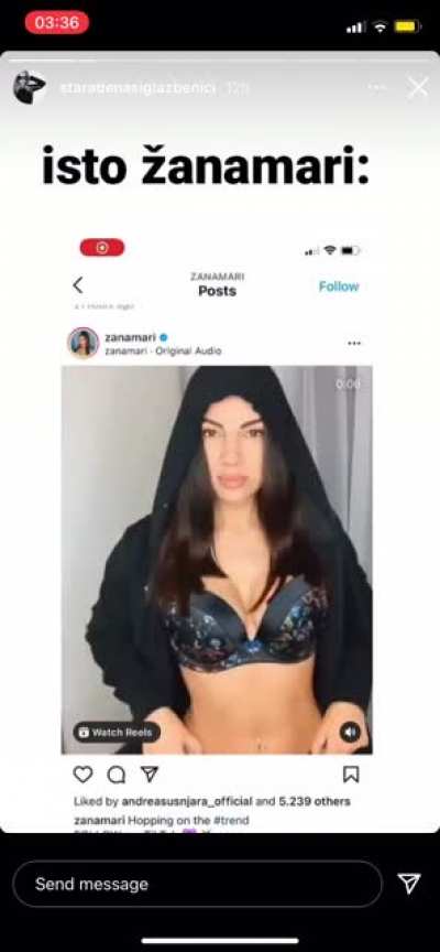 Čedna Žanamari vs only fans