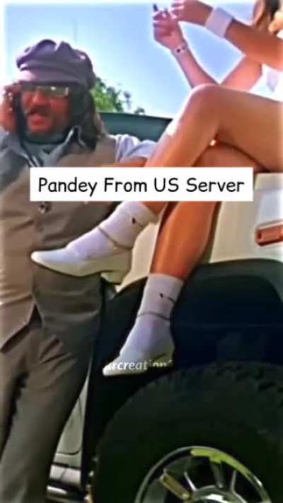 When pandey joined US server le indian pili soda gang