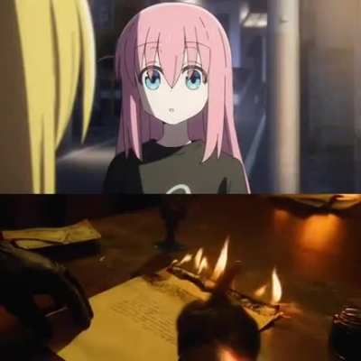 Hamaji Aki when she was writing this scene in the manga