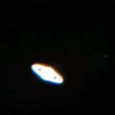 Saturn and it's brightest moon Titan.