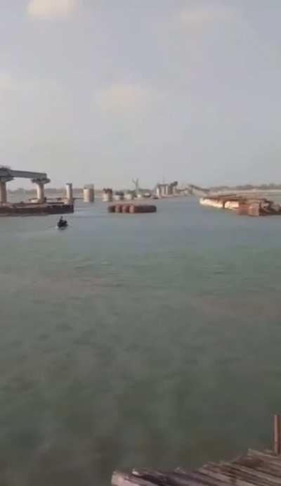 Going to work on the other side of the river