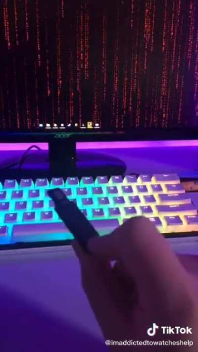 The desktop background tops it off